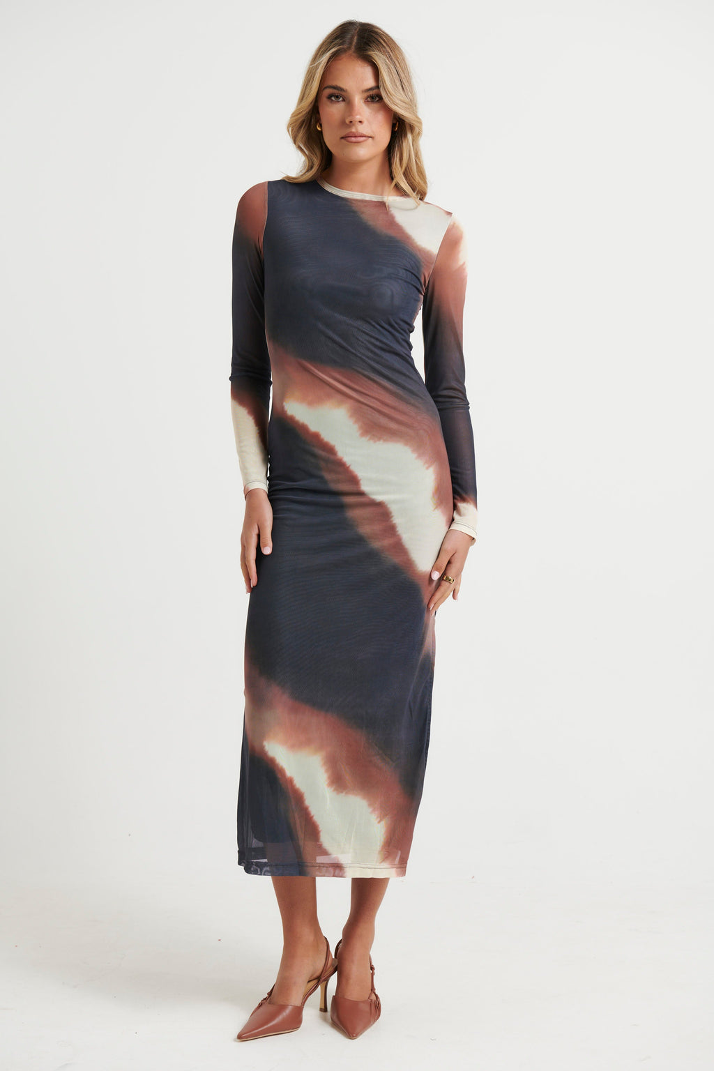 Amaya Midi Dress Mars