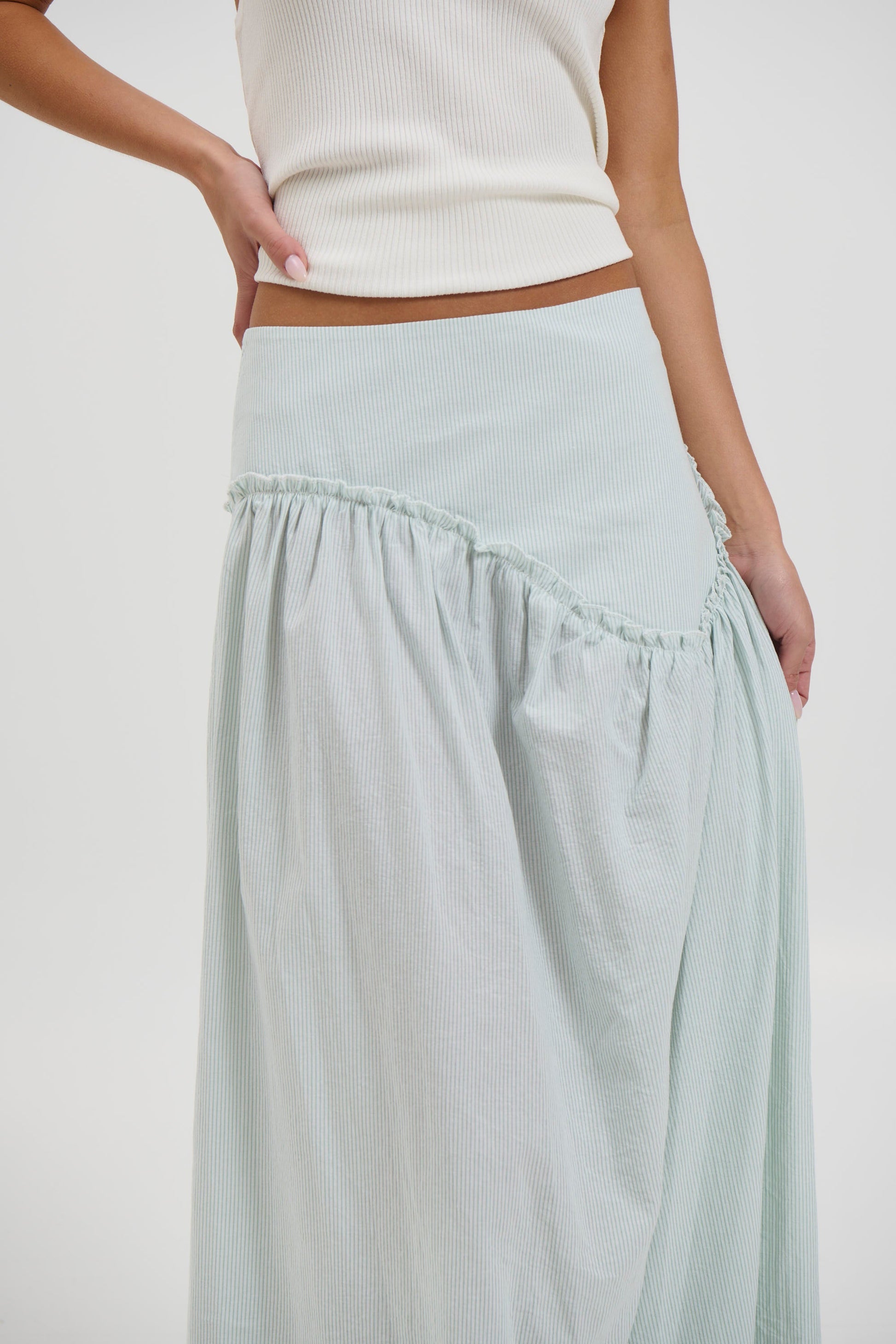 Ari Maxi Skirt Sage