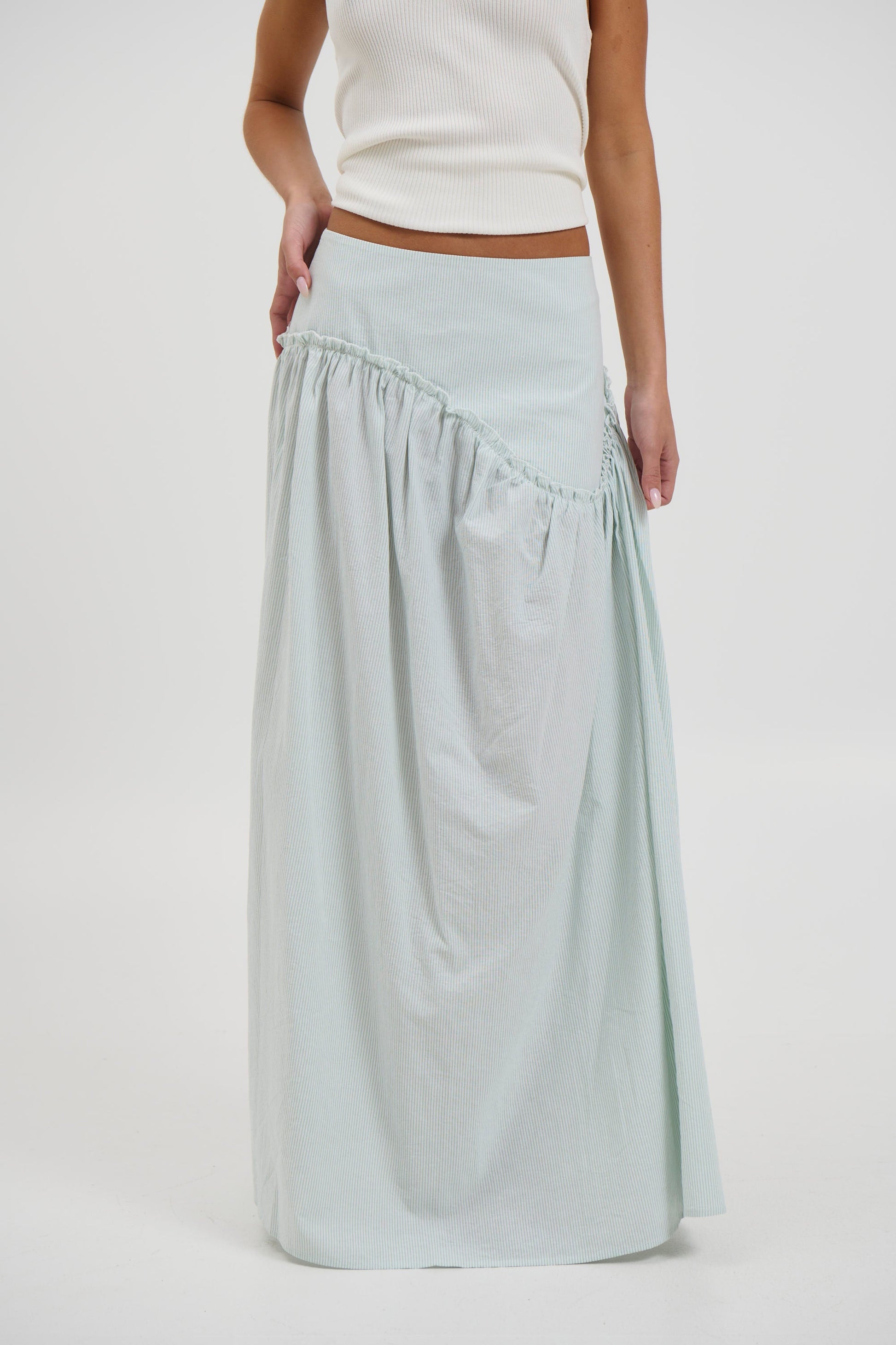 Ari Maxi Skirt Sage