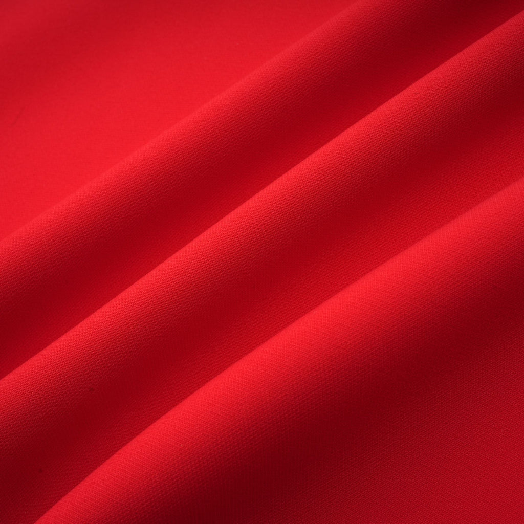 Anna red petal-sleeve cut-out bow mini dress