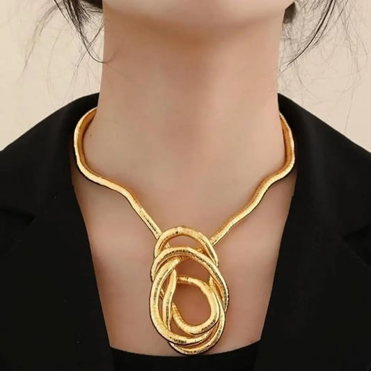 FLEXIBLE NECKLACE UNIQUE DESIGN