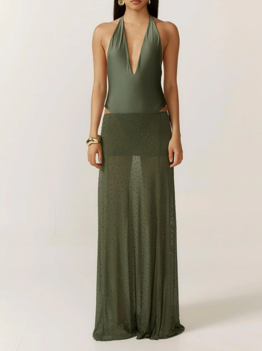 Vecchio Two-Piece Skirt Set