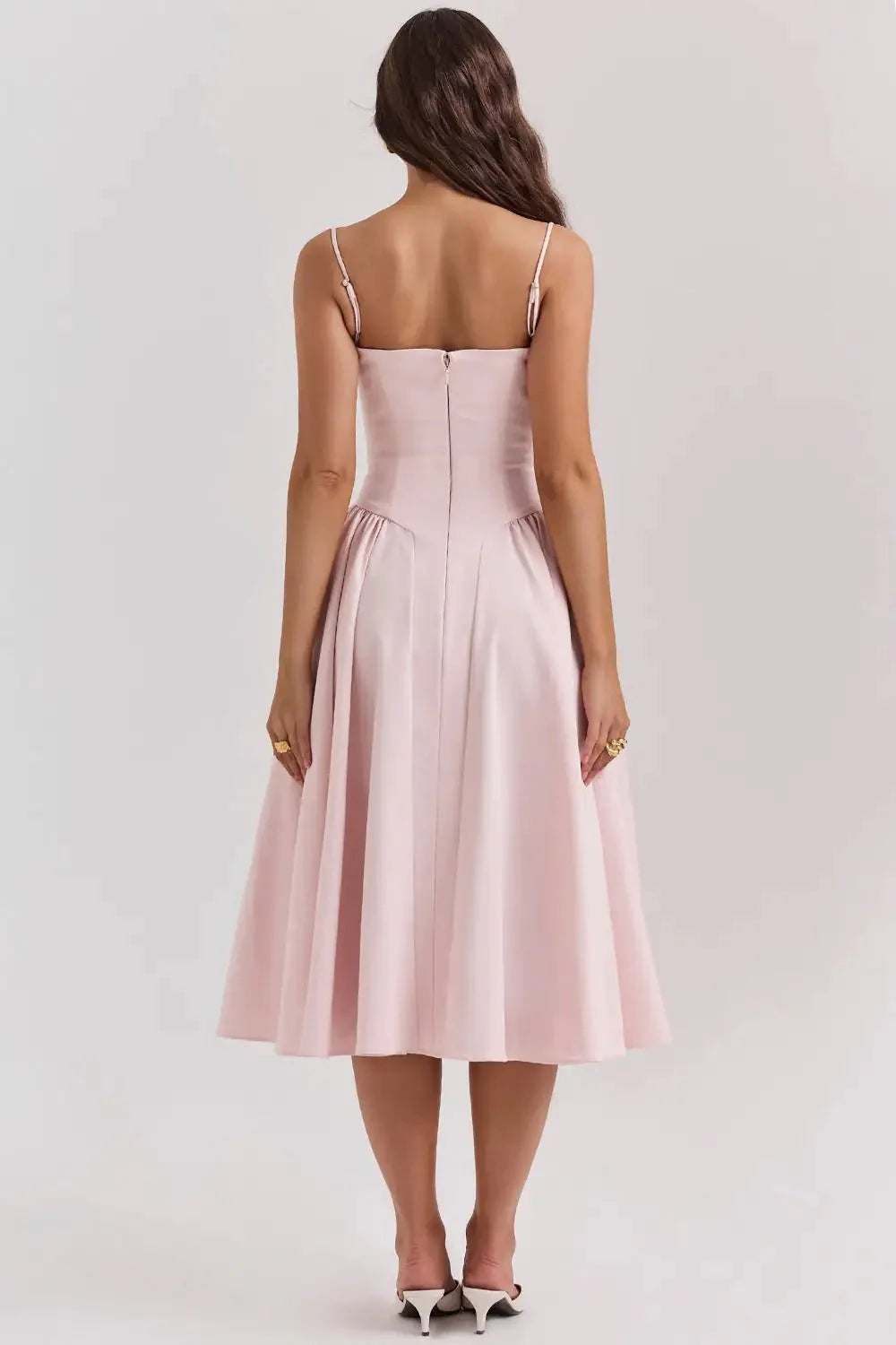 Celine Corset Midi Dress